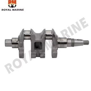 Virabrequim 66M-11411-001 Para Motor De Popa Yamaha 4 Tempos 15HP F9.9 F13.5 F9.9 F15 66M-11400-00 Peças Marinhas
