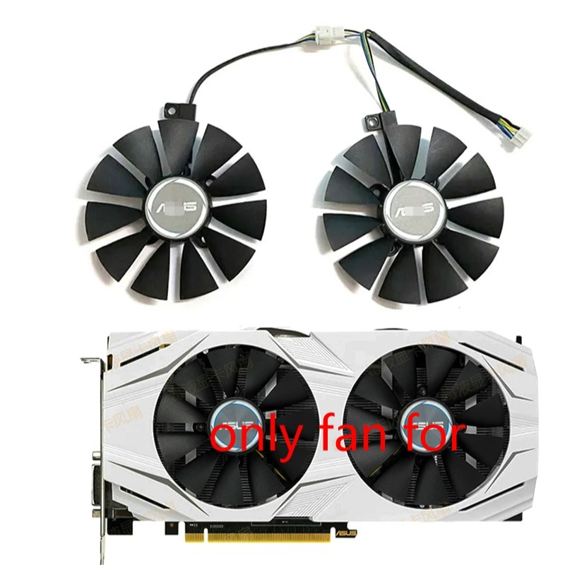 87MM PLD09210S12HH DC 12V 4Pin Cooler Ventilador Substituição Para ASUS ROG STRIX GTX1060 1070 Ti RX 470 570 580 Ventila
