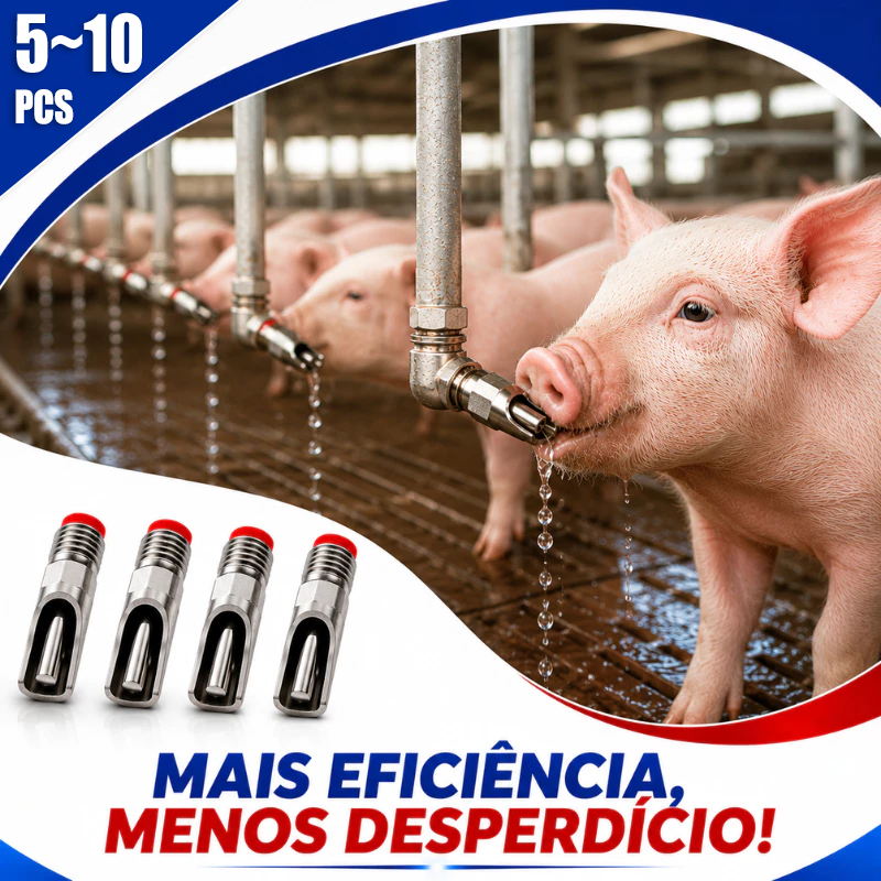 5/10 PCS Bebedouro de Porco Automático Chupeta Suíno bebedouro multiuso para criação