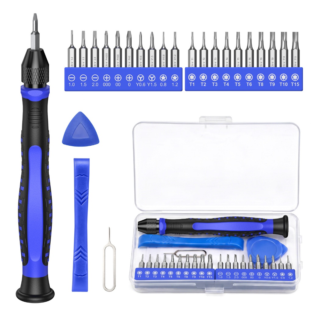 ORIA Conjunto De Chave De Fenda De Precisão 24 Em 1 Mini Kit De Ferramentas De Reparo Com Torx Triwing Phillips Para Com