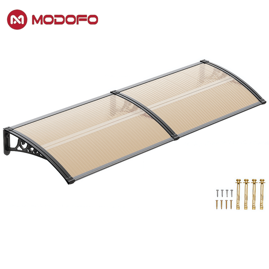 Toldo Policarbonato Modular 70x200/90x200 Cm Portas Janelas