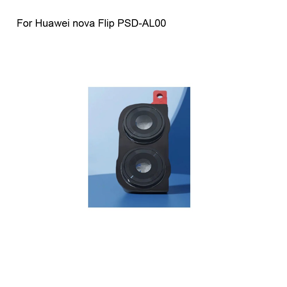 Para Huawei nova Flip back Câmera De Vidro E Tampa Da Traseira Com Moldura PSD-AL00