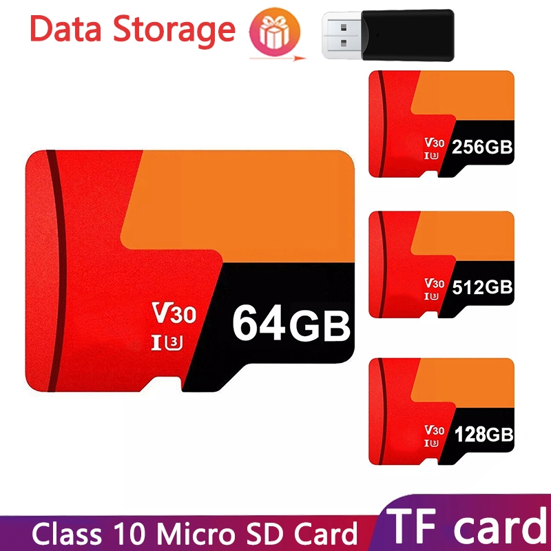 Cartão de memória LOGOMicro SD personalizado 32GB-1TB classe 10 cartão de memória Flash de alta velocidade