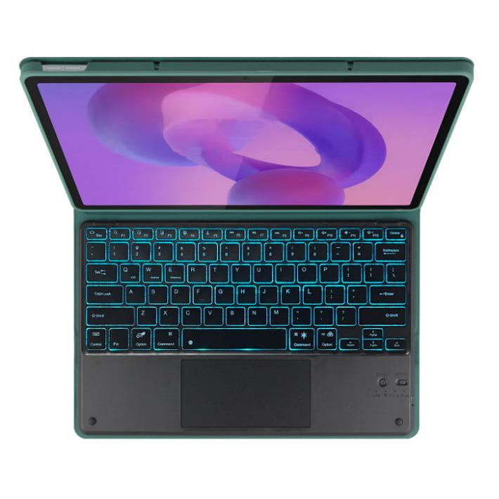 Adequado para Lenovo 2025 Shin-Chan Pad Pro Tablet teclado caso de couro 42cm Bluetooth Split teclado caso de couro
