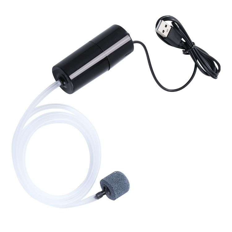 Bomba De Oxigênio USB Para Aquário E Tanque De Peixes, Compressor De Ar Silencioso, Aerador Portátil Mini