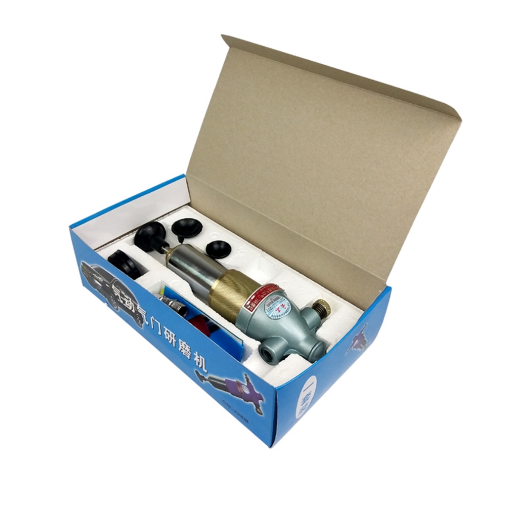 Kit De Ferramentas De Moagem De Válvula De Motor Pneumático Com Ventosas , Máquina De Polimento De Reparo Cilindro Autom