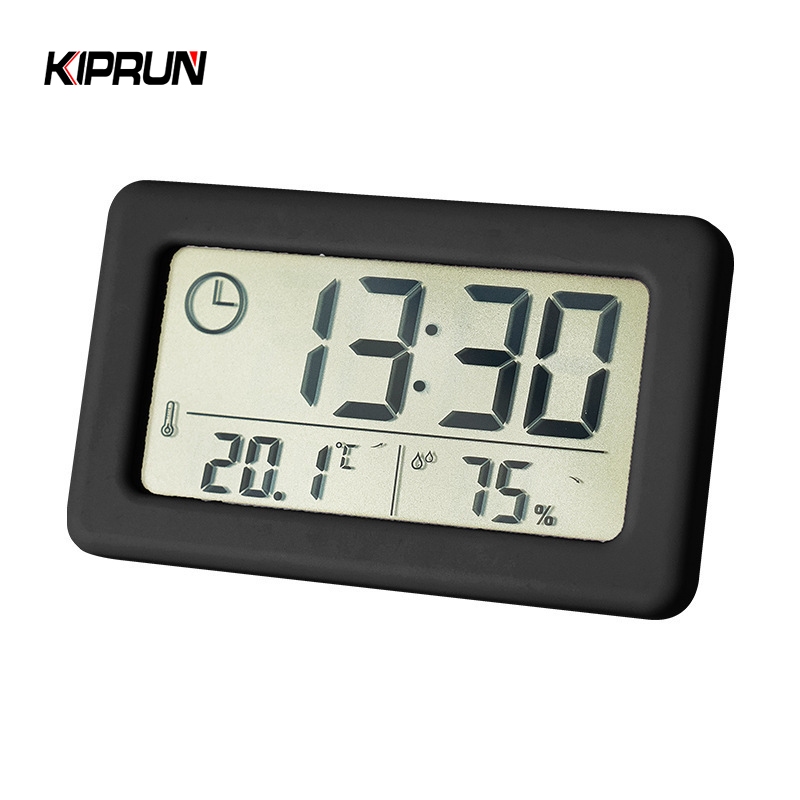 Relógio Digital Kipka , Eletrônico Com Tela LCD Grande Monitor De Temperatura E Umidade De 12/24 Horas