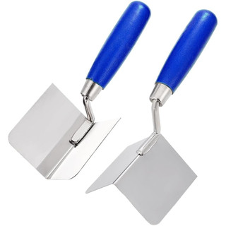 Kit 2 Desempenadeira Inox Canto Interno E Externo Quina Roma