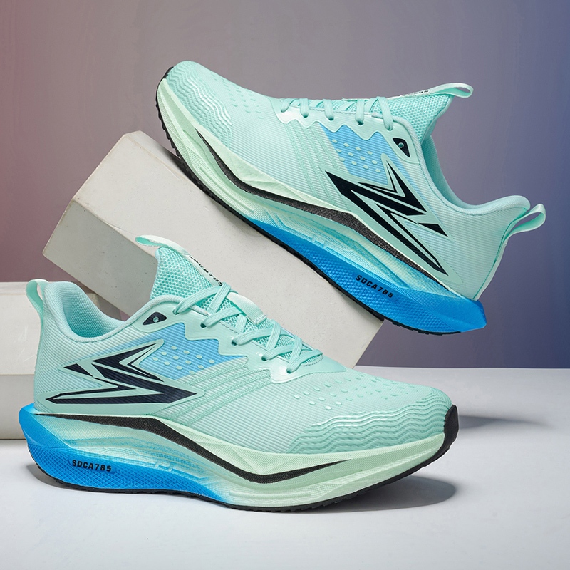Pipoca ultra Leve Placa De Carbono Esportes E Lazer , Tênis De Corrida Elásticos , Sapatos Da Moda Para Casais