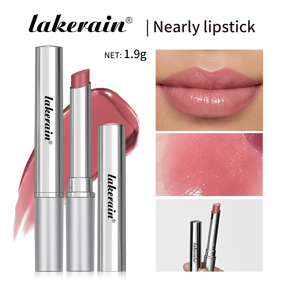 Lakerain Quase Batom Hidratante Profundo Matizado Bálsamo Labial Mel Não Pegajoso Lábios Plumper Nutrir Maquiagem Cuidad