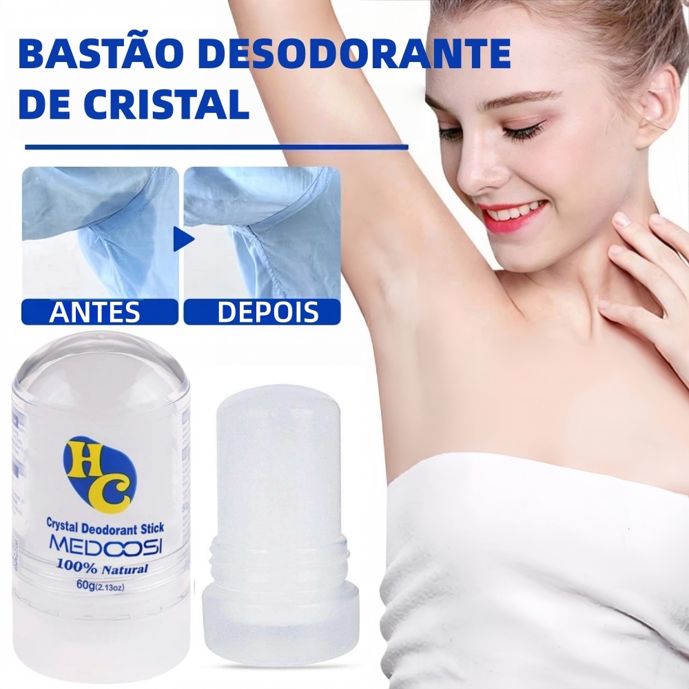 3/2/1pcs Desodorante Natural Cristal Pedra, Anti-Suação, Deodorização e Pare de suor（60g）