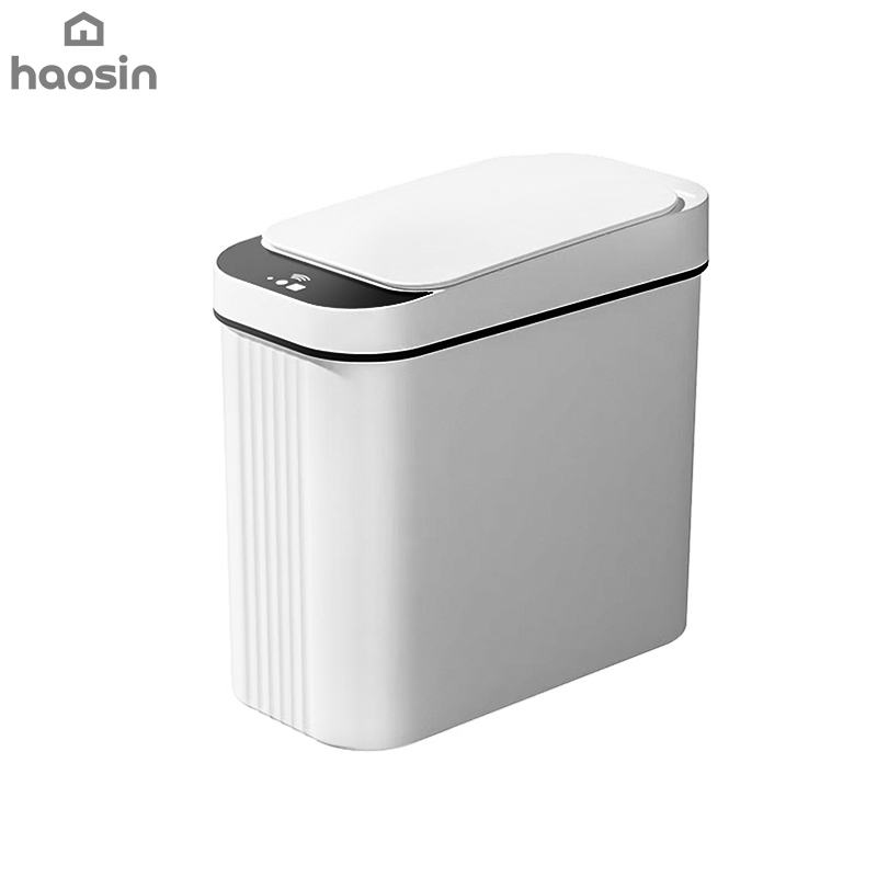 Lixeira com sensor inteligente dois modos de operação volume 15L design compacto Smart trash can