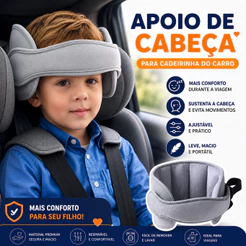 Apoio Suporte Cabeça Cadeirinha Carro Infantil Criança Ajustáve