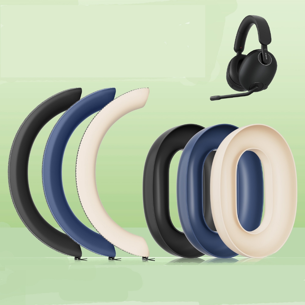 Substituição De Silicone Caso Protetor Almofadas De Ouvido Superior Bandana Para Sony INZONE H9 H7 WH-G900N Fones