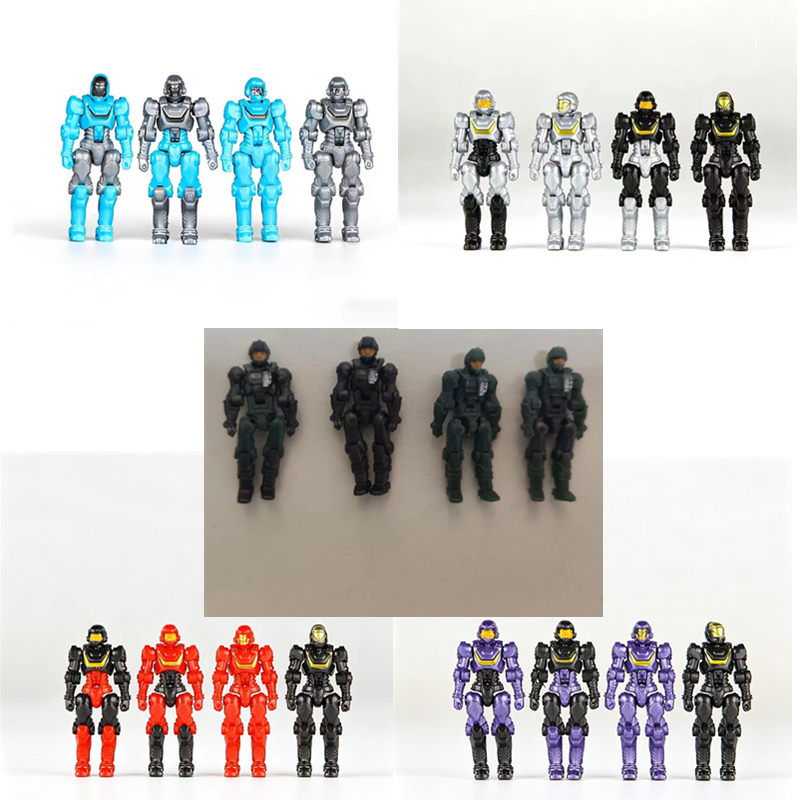 MFT Lost Planet Series Power Unifigure Bag Terra Exército Diaclone Driver Móvel Minifigura