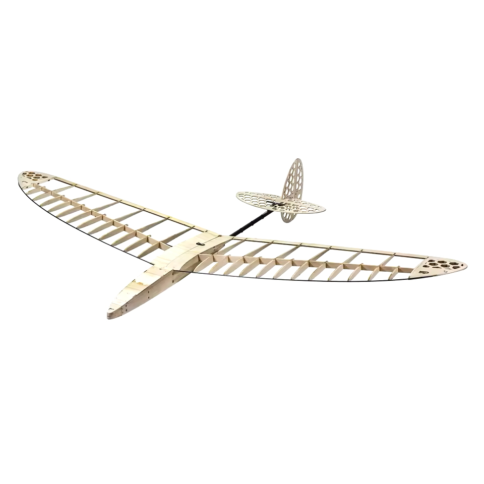 Kit Montar Avião RC Balsawood Sopwith Camel WW1 Modelo Escala Grande 1200mm Kit Construção Presente