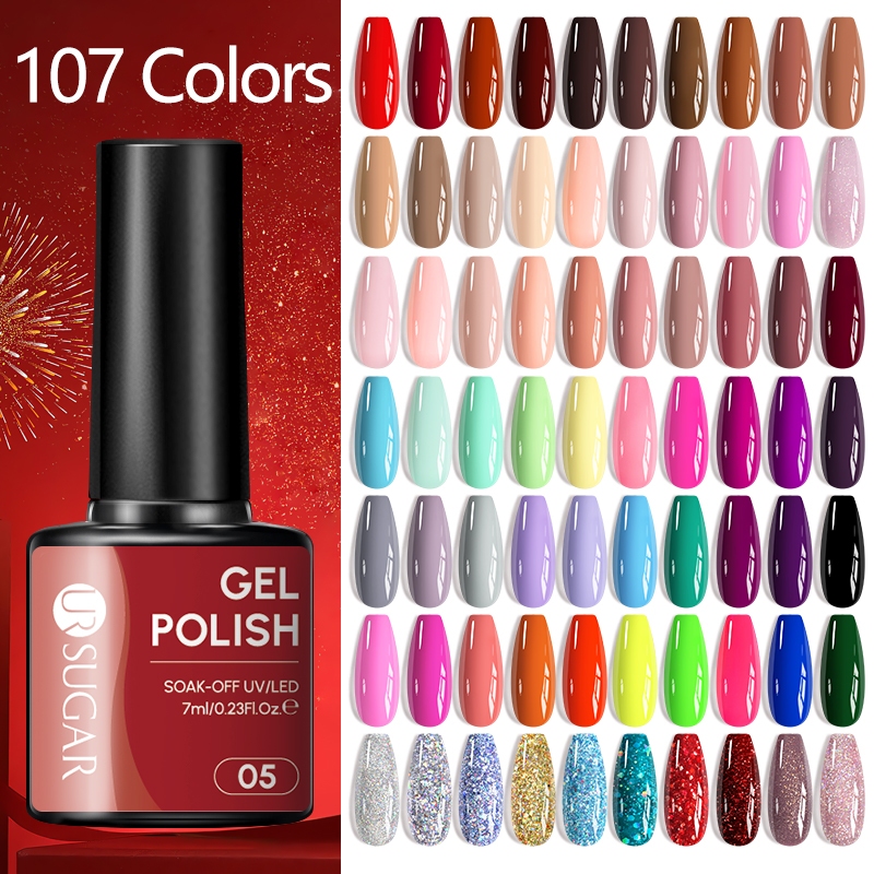 UR SUGAR | Esmalte em Gel para para Arte Em Unhas Híbrida UV Off – 7ml