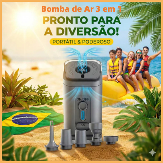 Mini Compressor de Ar Portatil Recarregavél USB Bomba De Ar Lãpião Lanterna