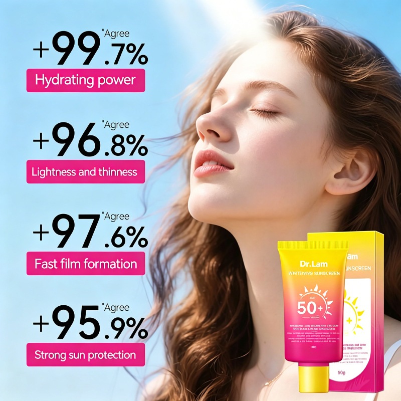 Dr. mais vendido Lan creme protetor iluminador ilumina o tom da pele isolar cuidados ultravioletas cuidados faciais da p