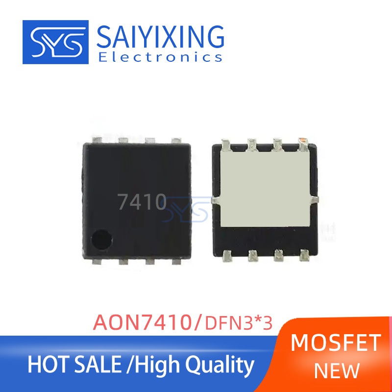 20 PCS Novo AON7410 7410 MOSFET 30V 24A DFN3 * 3 Transistor