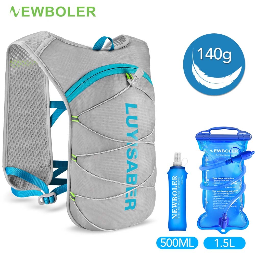 Newboler 140g Saco Leve De Hidratação De Bicicleta Respirável Mochila De Ciclism
