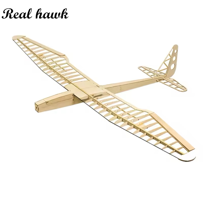 Avião a Voo Circular Sunbird 2017 - Kit de Montar Madeira Balsa Corte a Laser 1600mm Para Iniciantes e Hobby