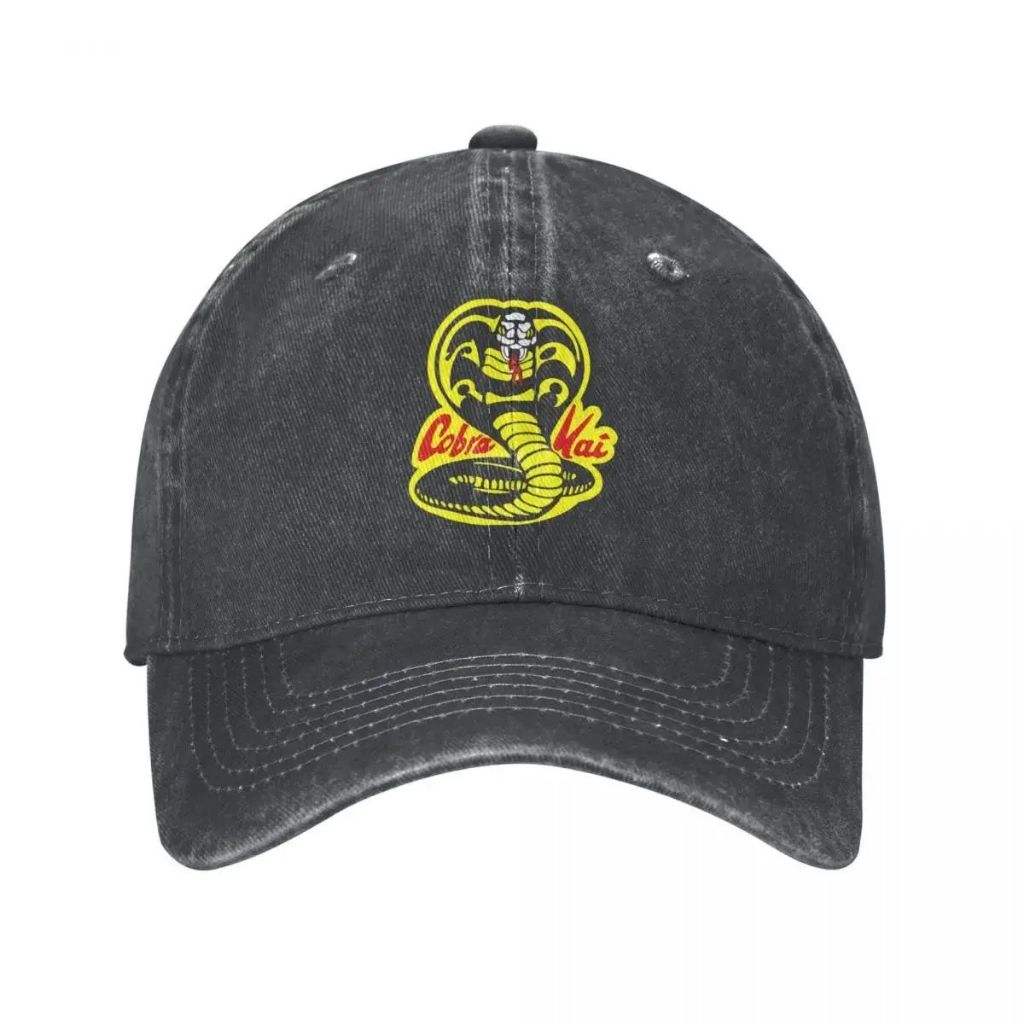 Cobra Kai Karate Infantil Primavera E Outono Chapéu Dojo Anime Cowboy Colete