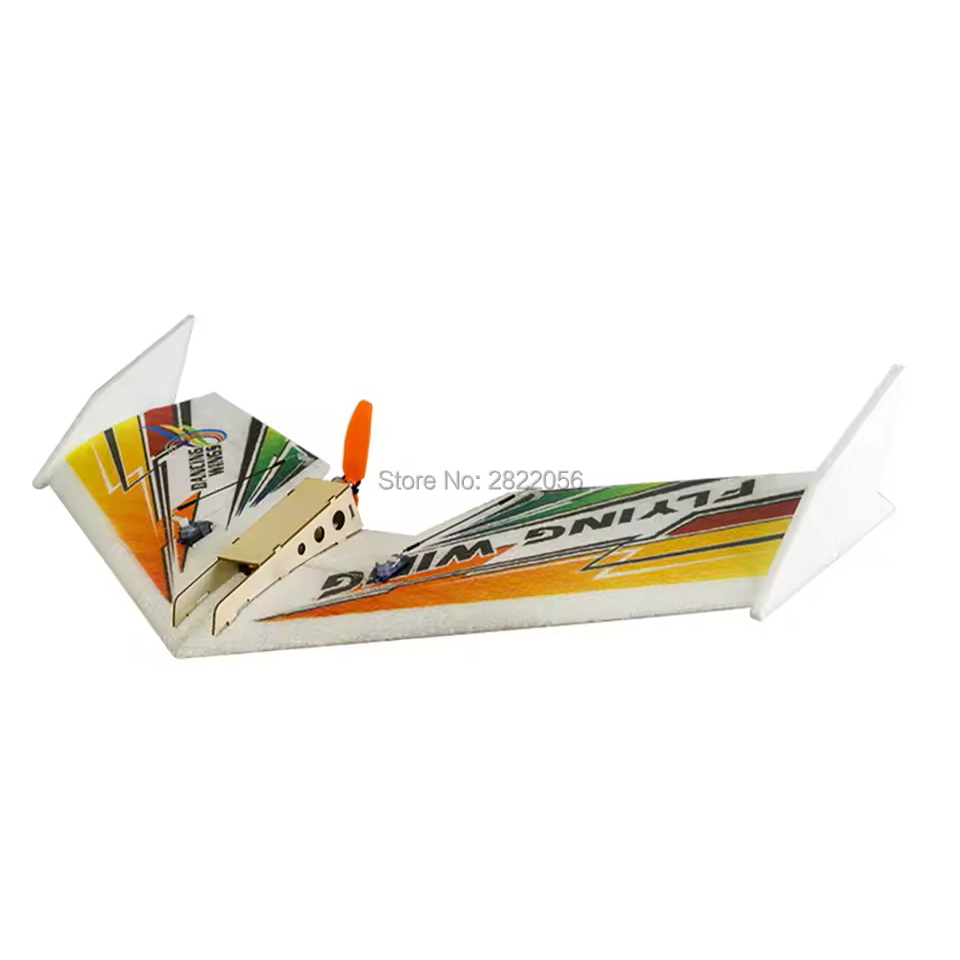 Kit De Avião RC EPP Elétrico De Asa Fixa DW HOBBY Mini Arco-Íris 600mm Envergadura FPV Voadora