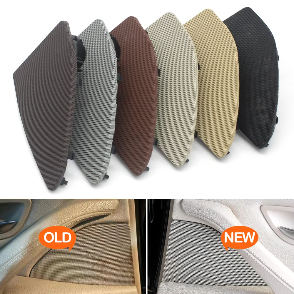 Interior Do Carro Traseiro Esquerdo Direito Porta Alto-Falante Capa Chifre Som Áudio Grade Painel Para BMW Série 5 F10 F