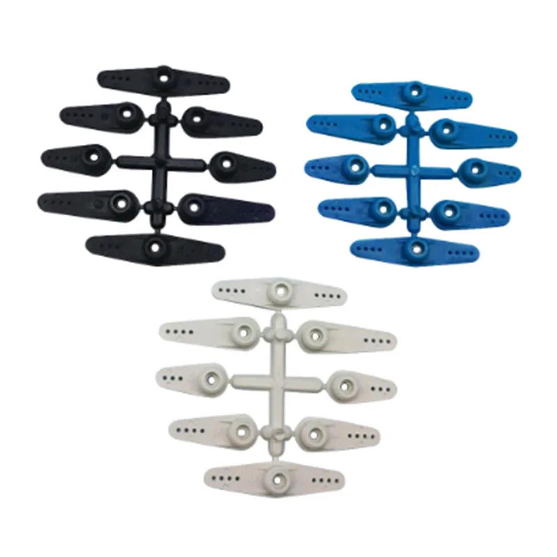 1 Conjunto Braços Servo Super Pesados Sem Parafusos para Aeromodelos RC - Acessórios Aviões Elétricos Espuma