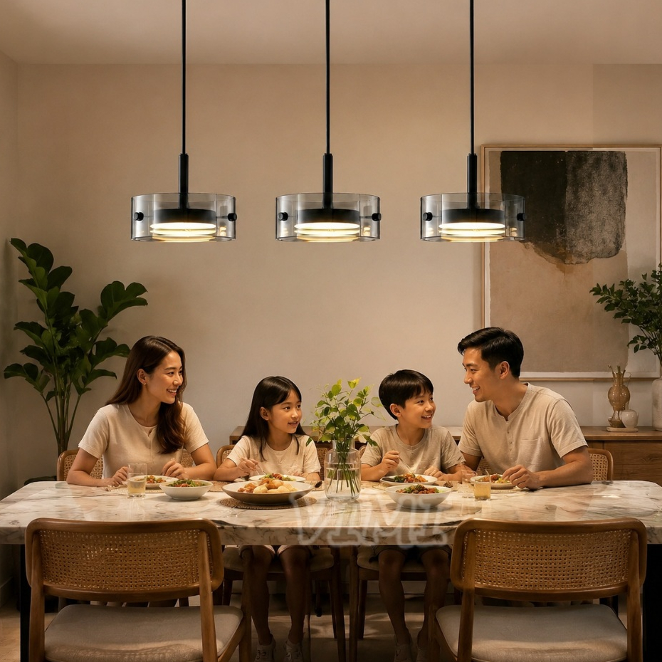 Lustres De Vidro Minimalistas Italianos , Luz De Teto Pendente De Ferro LED Criativa , Ilhas De Cozinha , Cafés E Lâmpad