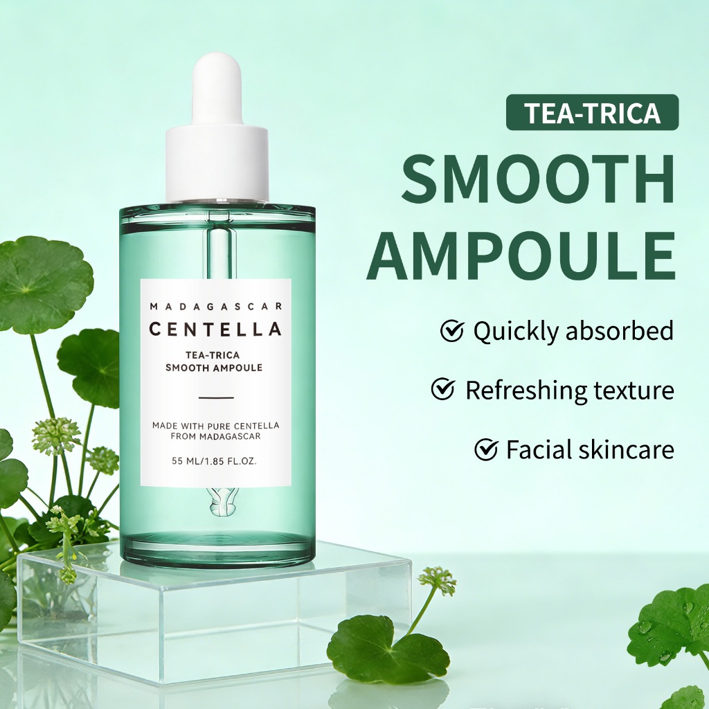 Sérum Fortalecedor Barreira Cutânea Centella 55ml | Melaleuca Hidrata Inverno Atenua Vermelhidão Ilumina Suave