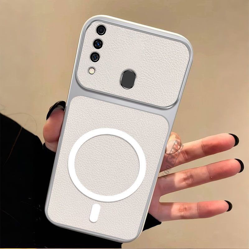 Simples Para Samsung Galaxy A20S A207F A30 A20 A205 A305 M10S A50 A30S A50S 4G 5G Cauda Magnética Capa Traseira Couro Ma
