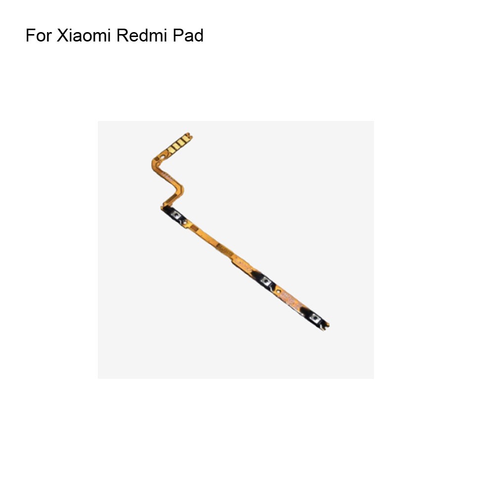 Para Xiaomi Redmi Pad Botão De Volume Cabo Flexível Vermelho mi Ligar/Desligar Cima E Baixo Conector
