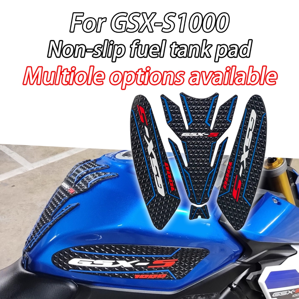 Para Suzuki GSXS1000 GSX-S1000 S1000GT GSXS1000GX GSXS1000GT GSXS Adesivos De Motocicleta Almofada De Tanque Adesivo Ant