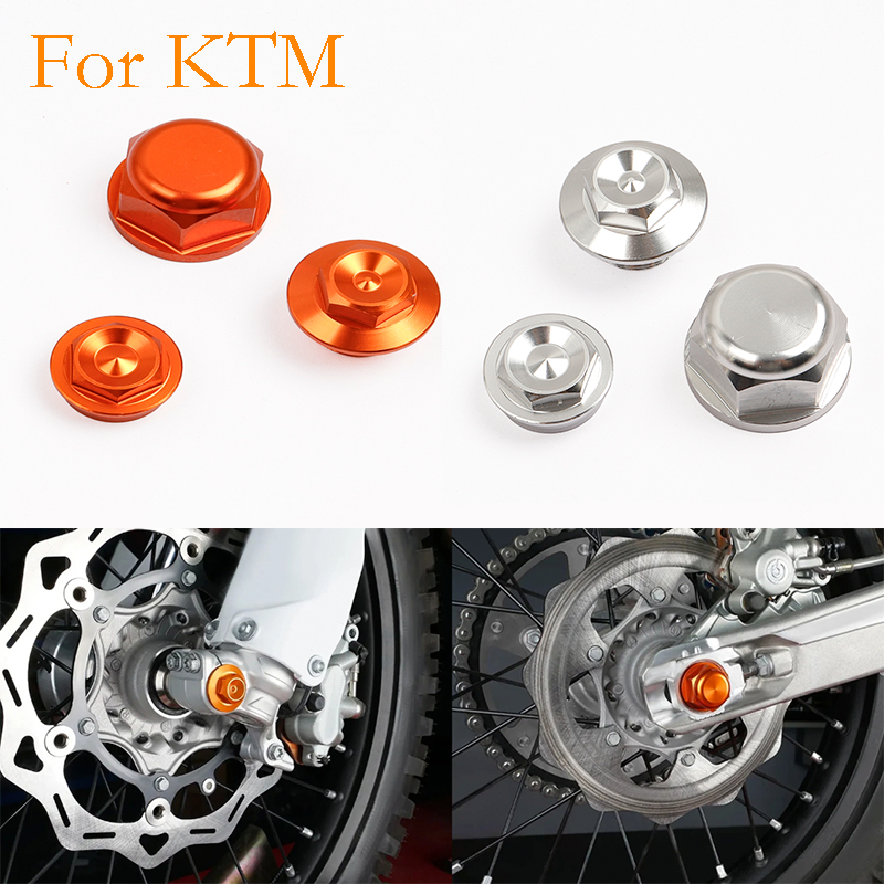 Parafuso De Bloqueio Da Roda Dianteira Motocicleta , Ajustador De Corrente Traseira , Do Bloco Eixo Para KTM SX SXF XC X