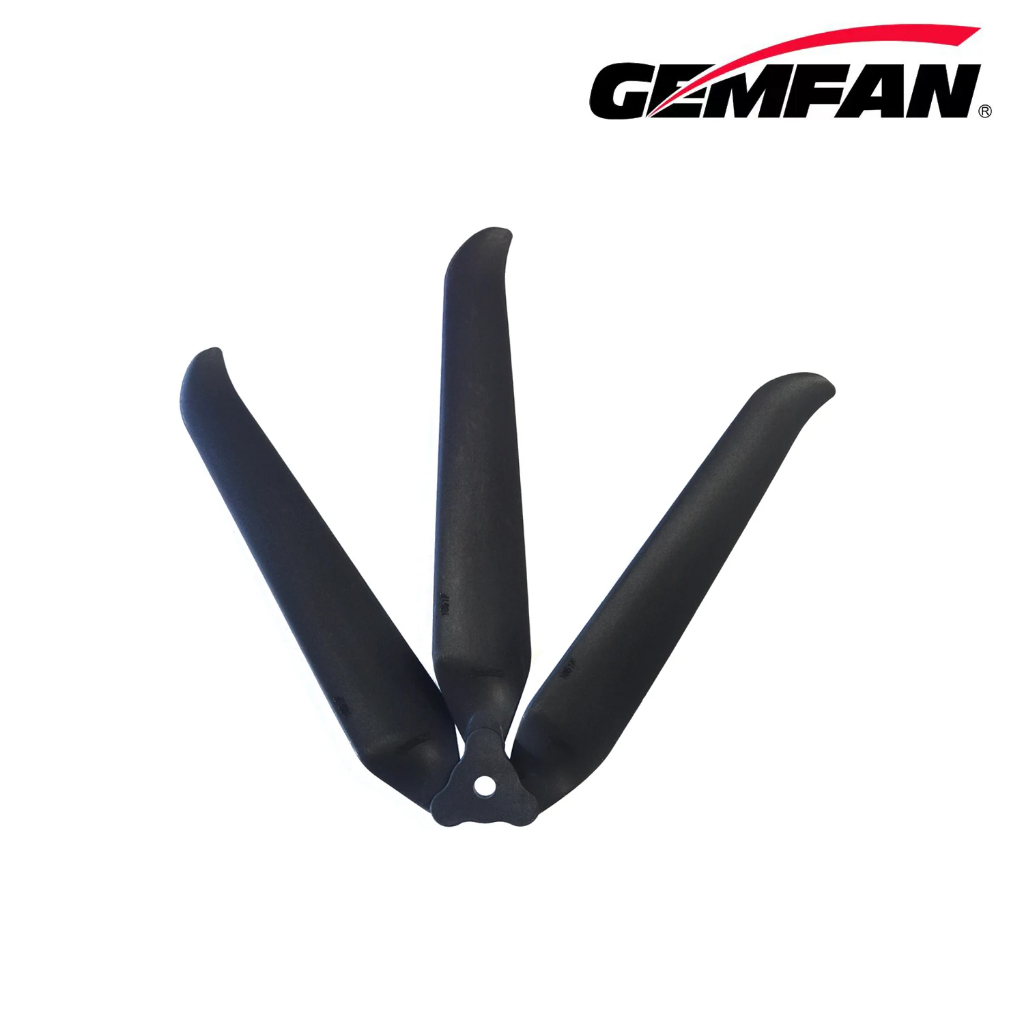 2 Pares Gemfan 1051F-3 254mm Hélice Dobrável De 3 Lâminas 5.1in Passo Fibra De Vidro De Náilon Para Motor 3214 800KV