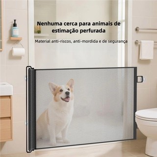 Tela de Segurança para Cachorros e Bebês | Barreira Protetora para Portas e Escadas