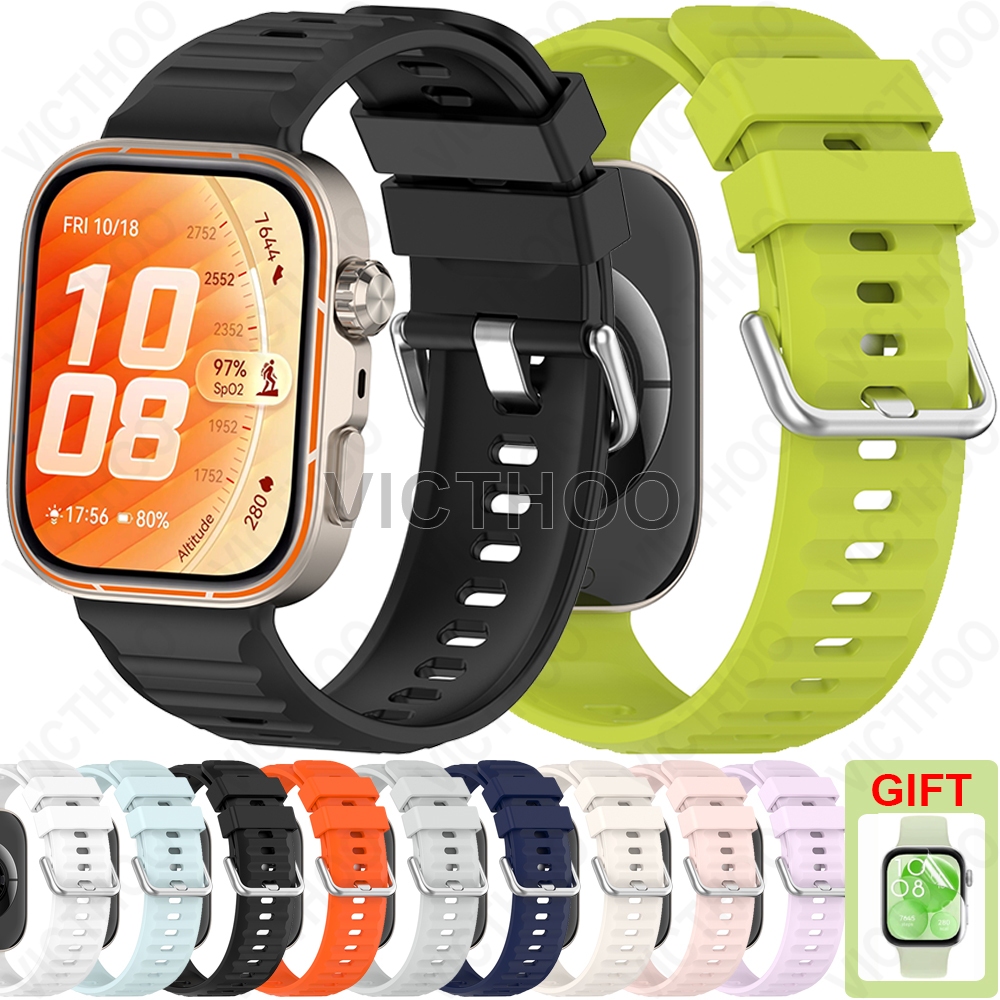Acessórios De Banda De Substituição De Laço De Pulseira De Silicone Para Huawei Watch Fit 5 4 Pro/Huawei Watch Fit 5 4 3