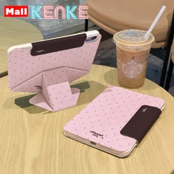 Capa de Tablet Fofa, case para iPad Air Pro 11 Pro 13 12.9, iPad 10ª 11ª geração A16, Mini 6/7 a17, Air 4/5/6/7/8