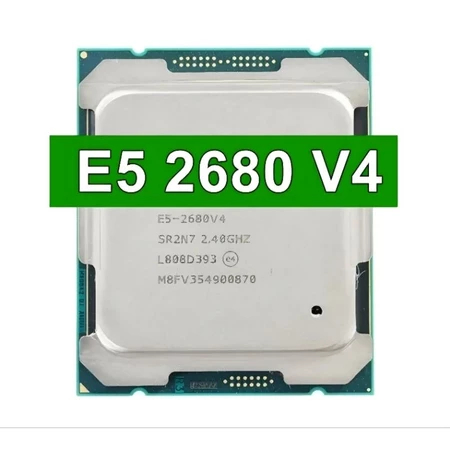 CPU Xeon E5 2680V4 Excelente Custo-Benefício Soquete LGA 2011-3