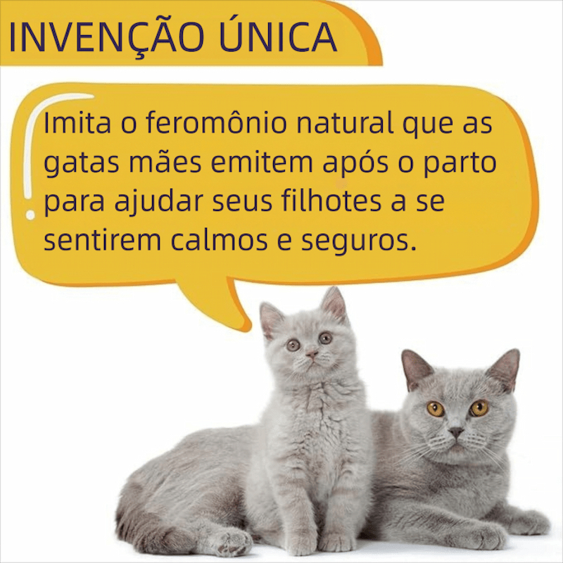 Coleira Calmante Para Cães E Gatos , Feromônio Antiestresse , 60 Dias , Ajustável , À Prova D'água , Efeito De Longa Dur — imagem 2 de 2