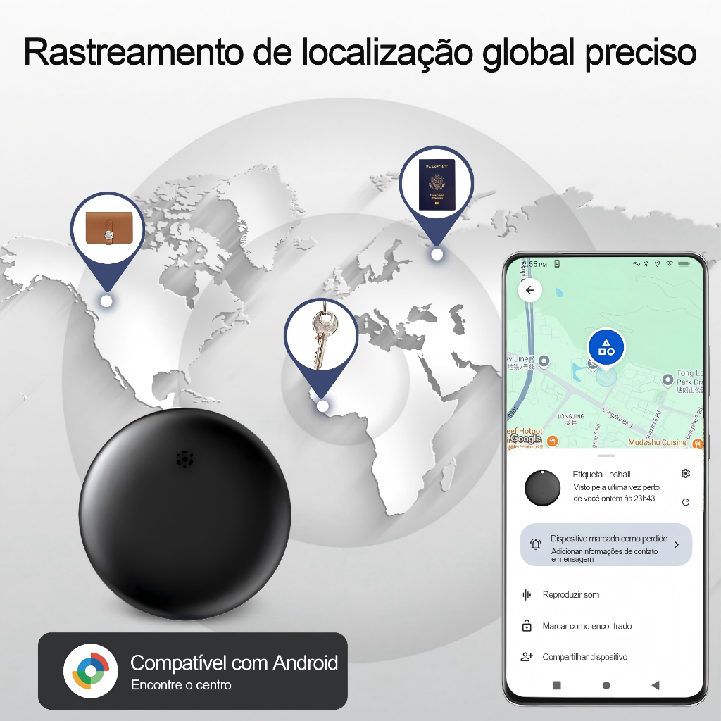 Etiqueta Google Para Certificado Android Master Nível 1 | Alternativa AirTag , C