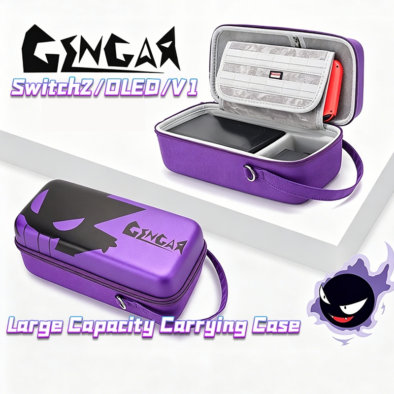 Estojo De Transporte Portátil Nintendo Switch/OLED/2 , Estilo Gengar