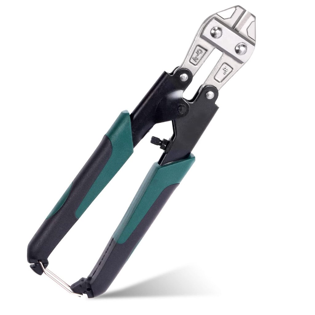 Alicate Tesoura Corta Vergalhão Cabos Aço 8 Pol Cr-V 6mm-Brassshop