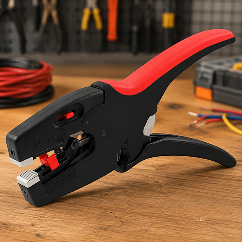 1 PCS Ferramenta De Descascador De Fios Alicate De Decapagem Tesoura De Cabo Automática Multiferramenta Precisão Ajustáv