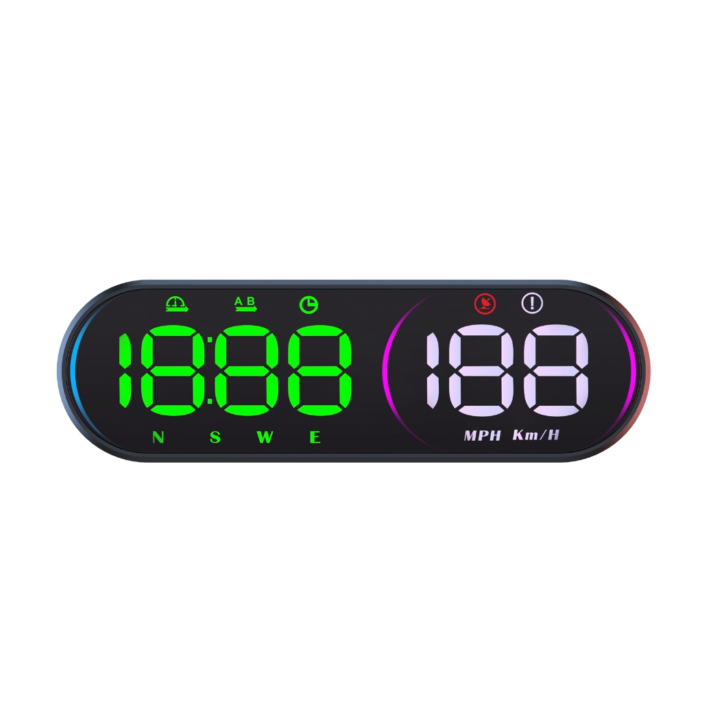 HUD head-up display Sistema De Navegação No Veículo Localizador GPS Beidou detector De Velocidade Baseado Em Satélite