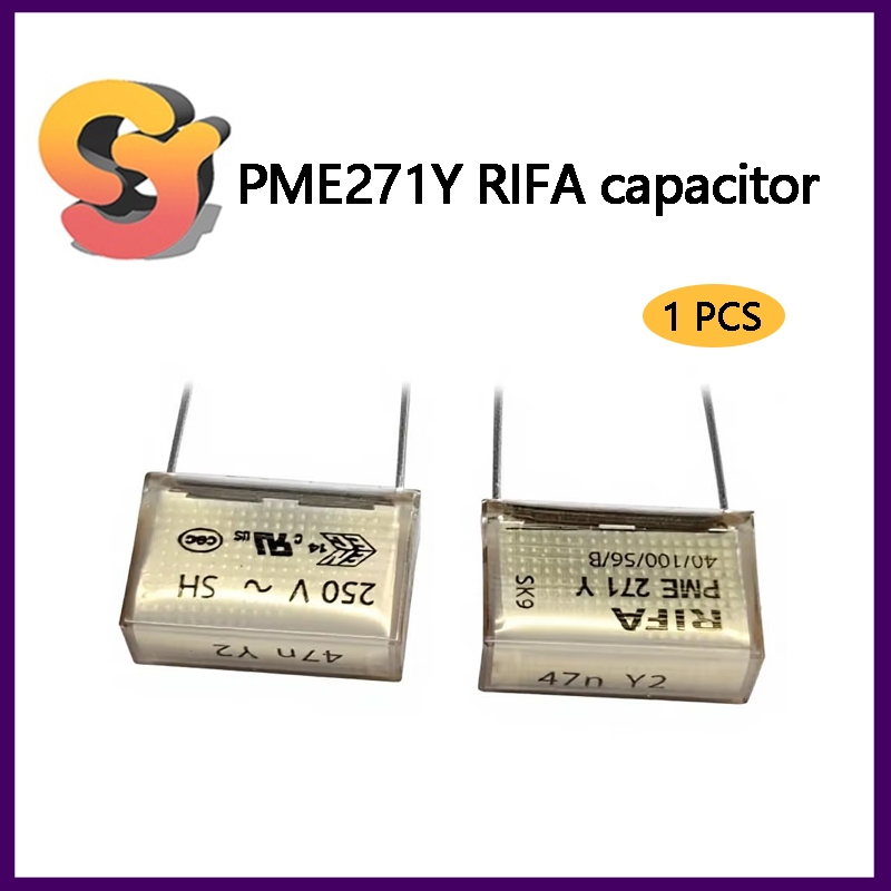 [Fornecimento de estoque pronto] Capacitor de filme PME271Y RIFA 2N2 4N7 10NF 15NF 100NF 250V/300V PME271Y547MR30 Capaci