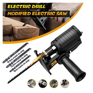 Kit Serra Adaptador de Serra Tico-Tico Elétrica para Furadeira e Parafusadeira, Ferrament…