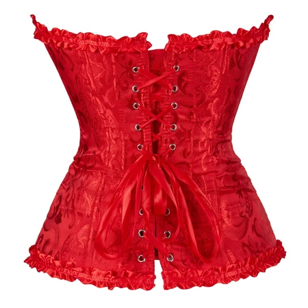✨ Espartilho Feminino Curto Floral , Corpete Modelador Para Festa E Cosplay — imagem 2 de 2